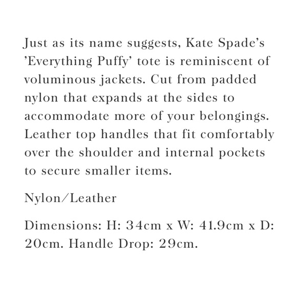 Kate Spade Everything Puffy Large Tote - Picture 9 of 15